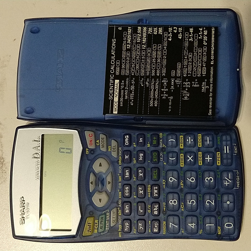 Sharp Calculator - Picture 2 of 2